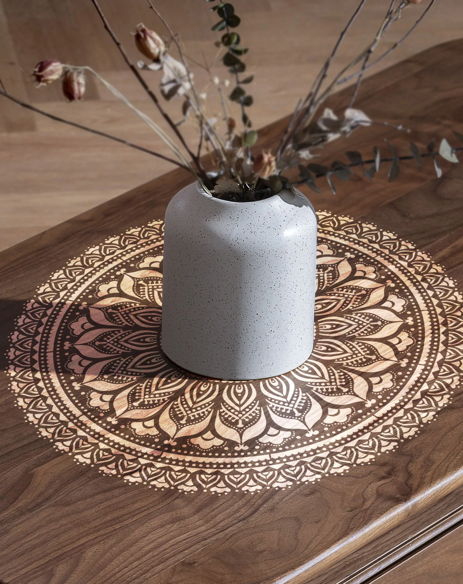 Large Plastic Mandala Stencil Template Stencils for Home Decor Wall Painting