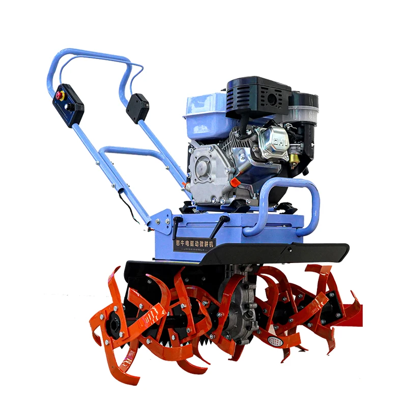 Cordless Tiller Cultivator Battery Powered Garden Cultivator, Mini Tiller for Gardening Battery and Charger Included
