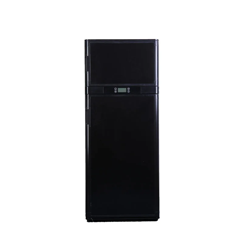 140L Campers RV Upright Refrigerator 12/24 volt Compressor Caravan  Fridge Freezer