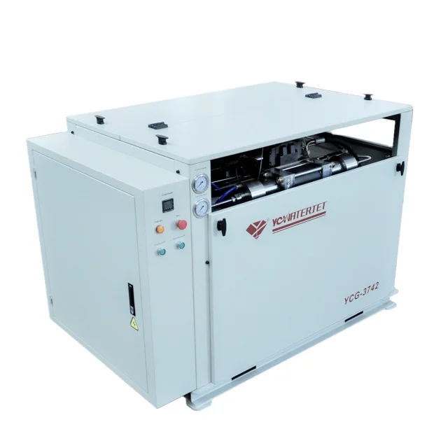 Laminated glass high pressure water jet cutting machine