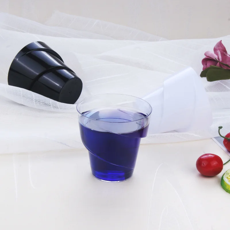 140 ml Good Quality Hot Selling Mini Disposable Dessert Cake Cup for Jelly Budding Plastic Cup for Tiramisu Mousse