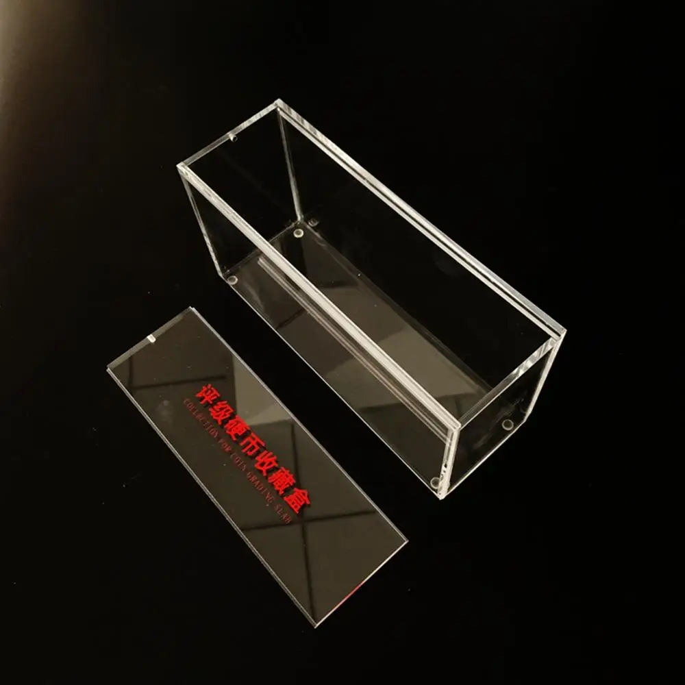 coin slab  acrylic coin holder collection box  collection slabs PCGS NGC