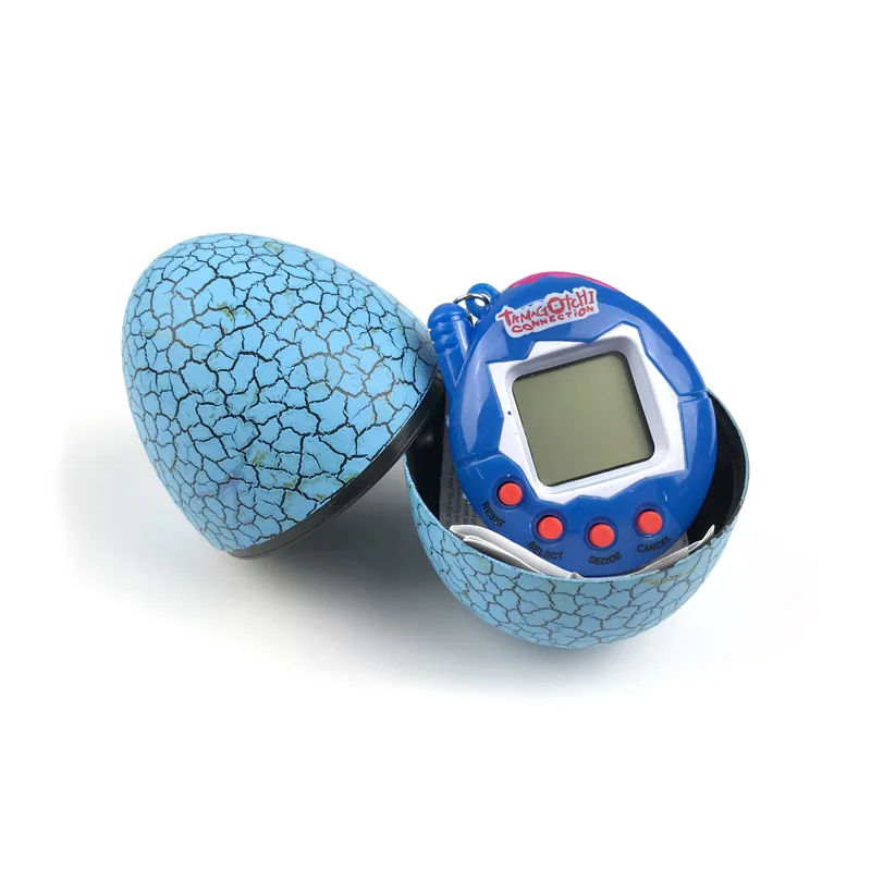 Electronic pet machine crack egg pack electronic growing game machine tumbler toy