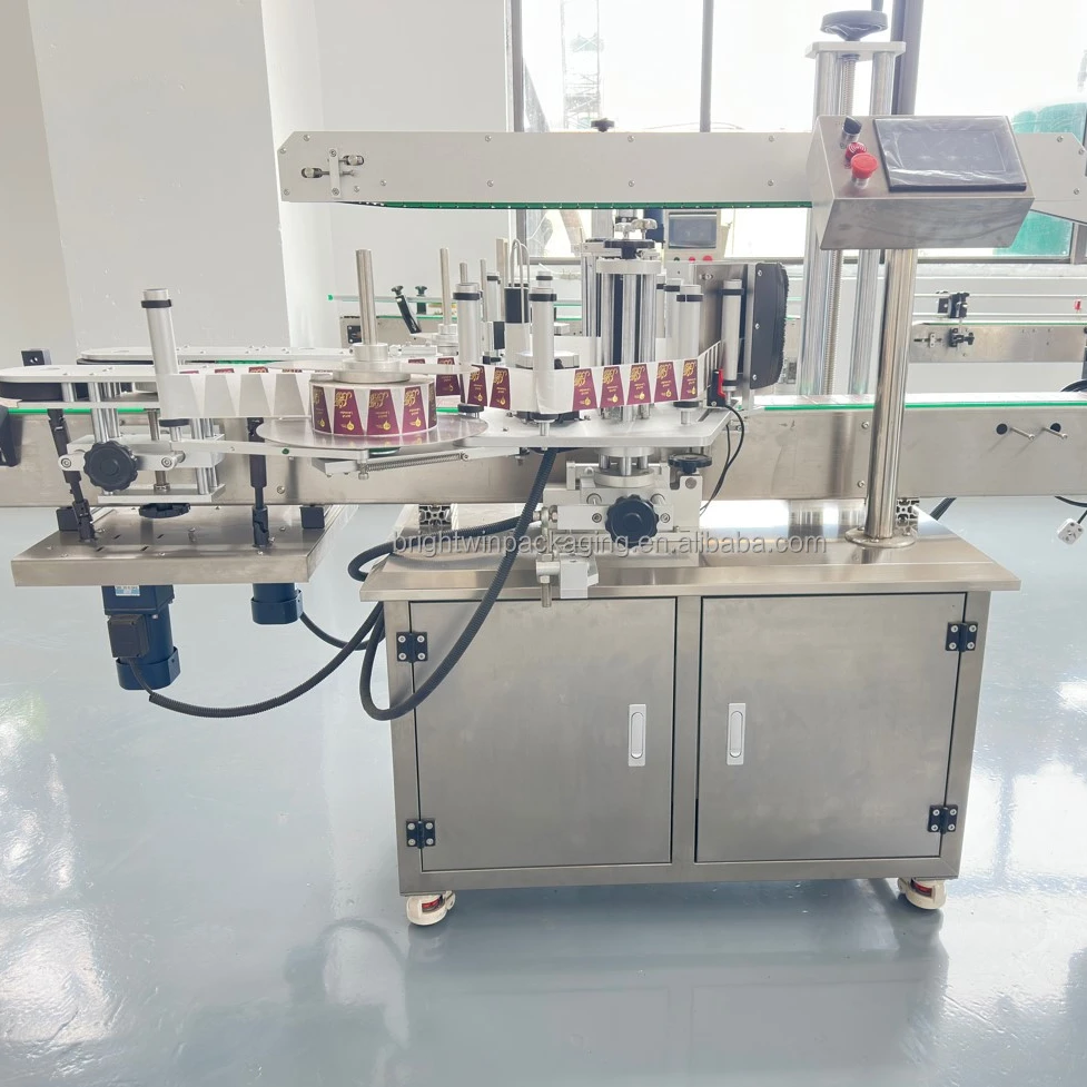 Automatic double-sided labeler High-speed double-sided labeling machine