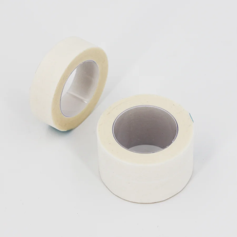 Medmount Medical Surgical White/Skin Color Easy Tear Nonwoven Tape for Medical Fixation with CE/ISO