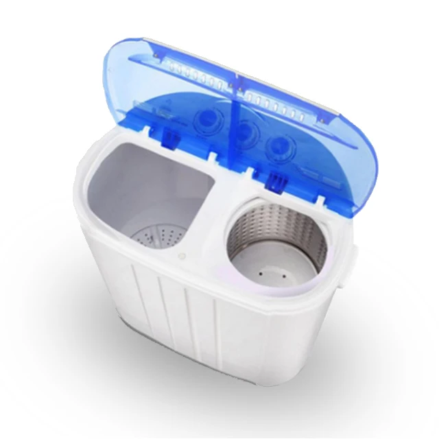 50% Discount 2.0-5.0kg Twin Tub Semi Automatic Mini Washing Machine With Spin Drying/baby Washing Machine/aluminum Copper Motor
