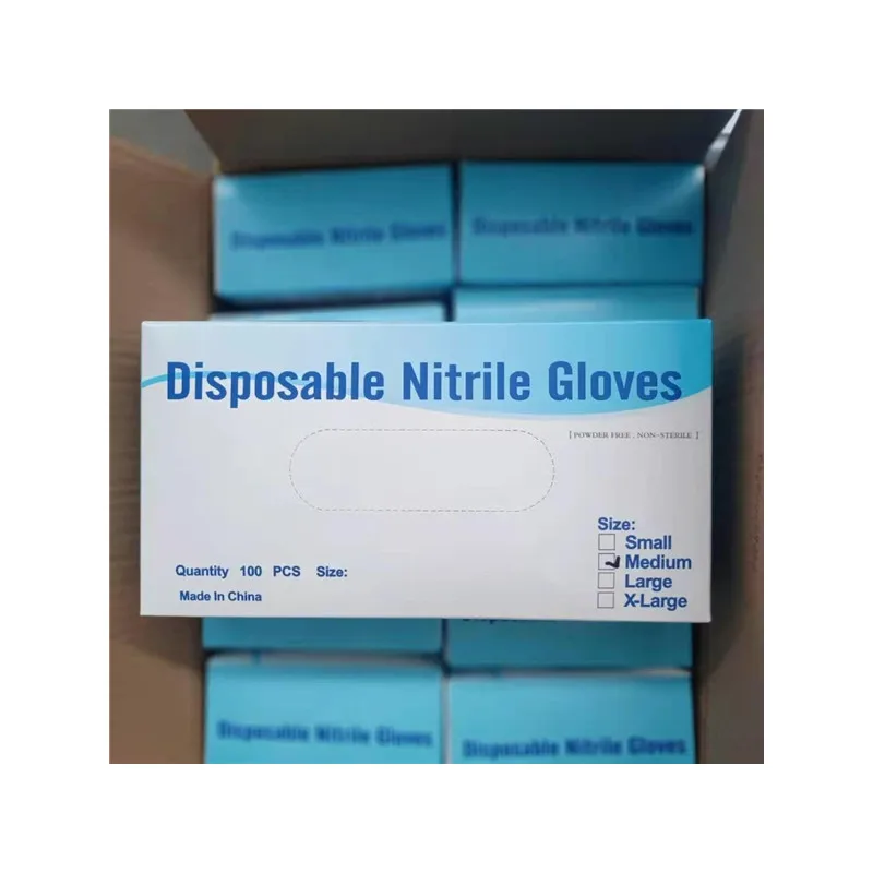 Одноразовые перчатки без порошка медицинская безопасность нитриловые медицинские Microflex Micro-touch латексные