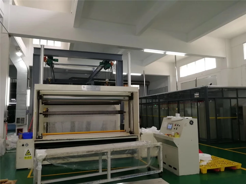 Multifunctional slitter fabric single non-woven machine pet nonwoven production line