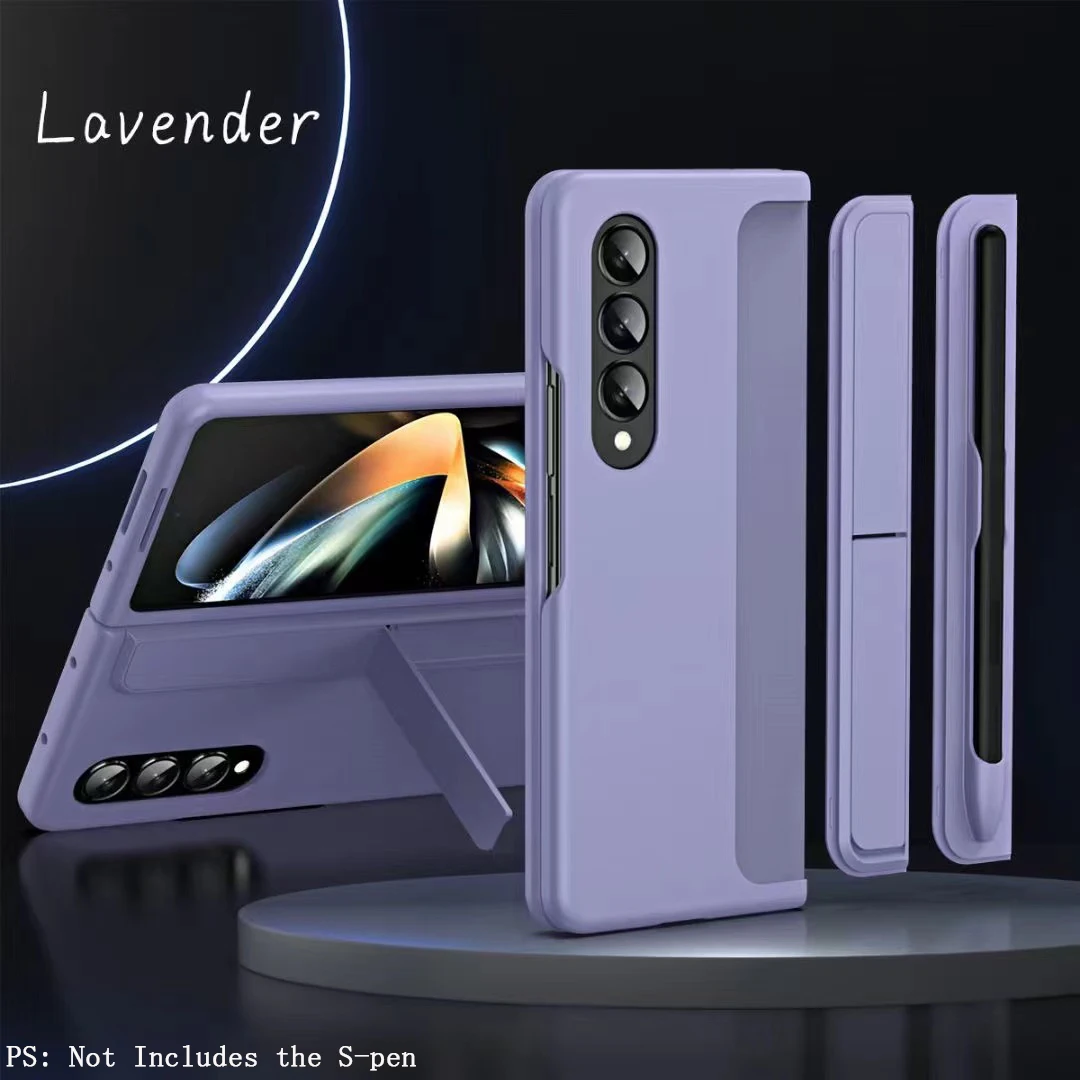 Hot selling TPU PC phone case with stand mobile cover for samsung Z FOLD 3/4