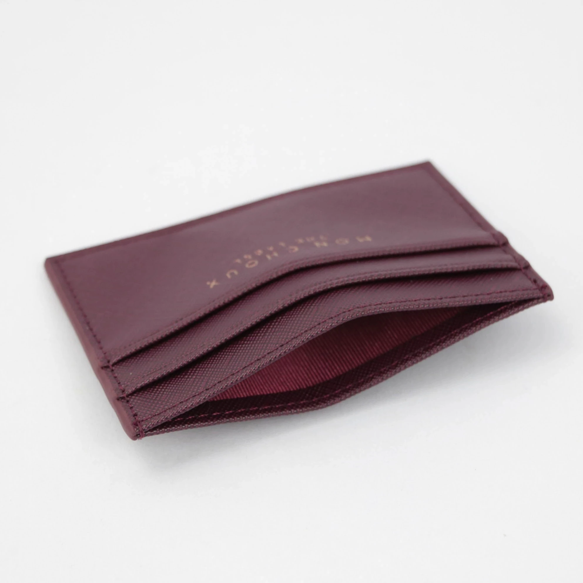 Индивидуальный Женский Роскошный мини-держатель для кредитных карт из искусственной кожи с передним карманом