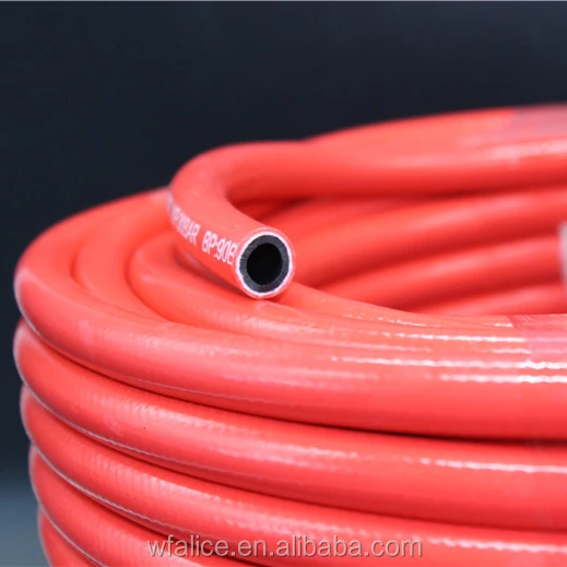 Factory Price  High Pressure  Welding PVC Rubber Gas Hose Pipe Fuel Line Flexible Air Hose
