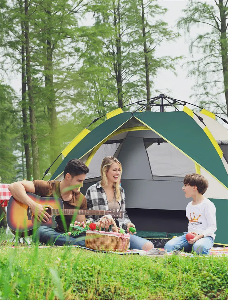  Outdoor Waterproof Carpas-de-lona-para-camping Carpas Plegables Ultralight Glamping Travel Tent Folding Camping