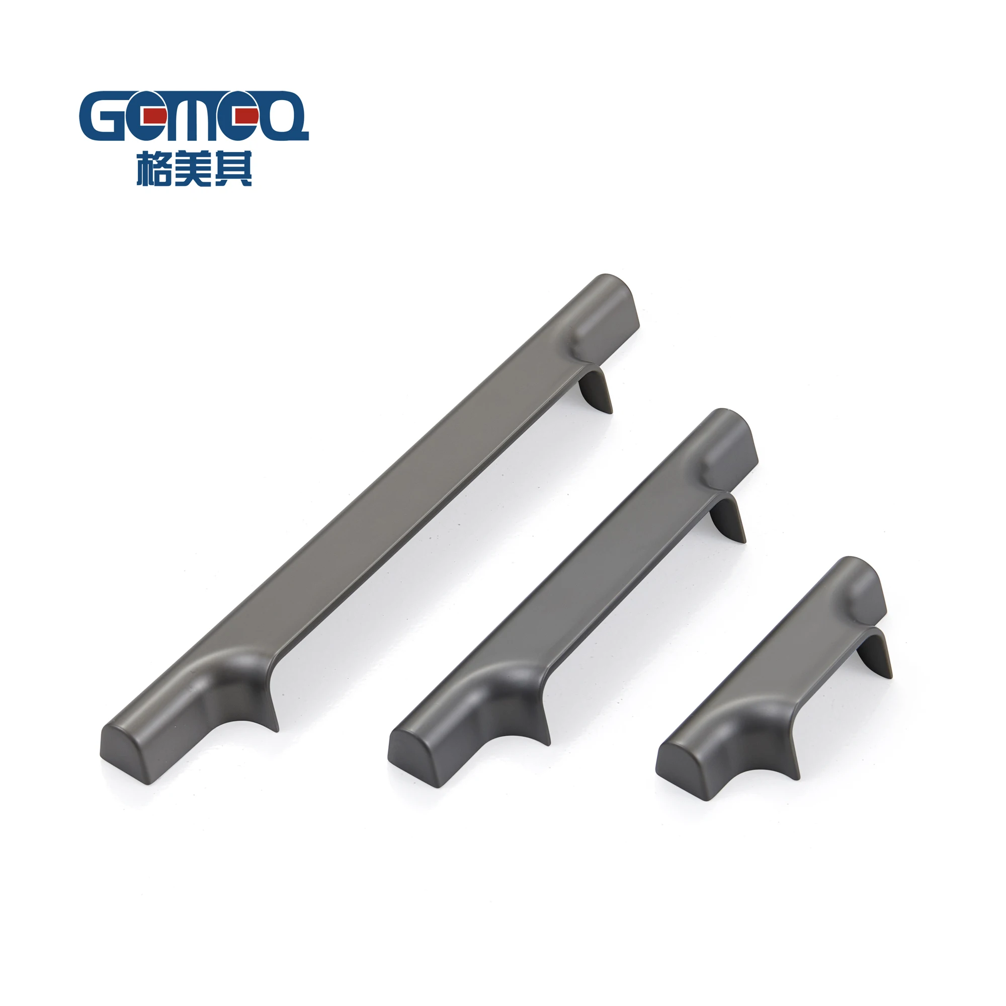 Black Uk Style Zinc Alloy Small Door Handle Kitchen Concealed  Drawer Hidden Flush Pull Zinc Handle