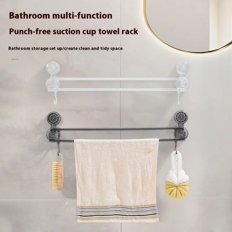 Creative Ship Rudder Suction Cup Hook Without Punching Multifunctional Bathroom Storage Kitchen Hook Towel Storage Rack