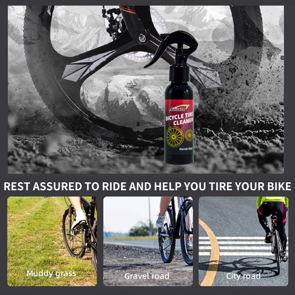 Customizable Bicycle Tire Cleaner and Chain Cleaner Optimal Bike Care Accessory