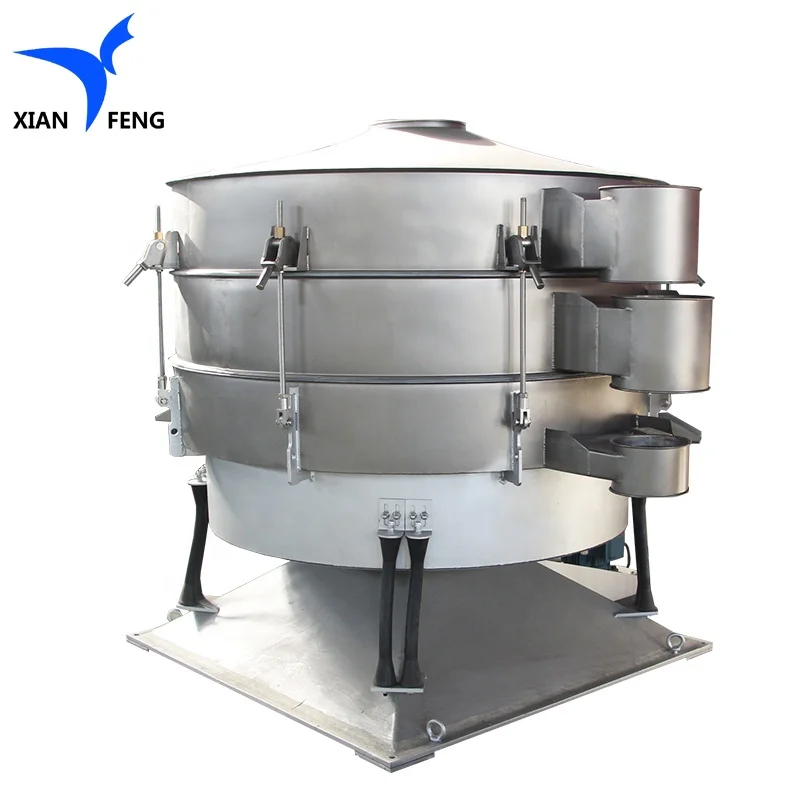 XF Professional vibrating screen manufacturer,Stainless steel sieve machine,food-grade powder circular rocking sieve