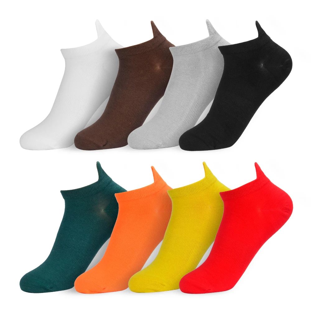 
 Доступно множество цветов, персонализированные милые носки из чесаного хлопка в стиле унисекс с рисунком зодиака, красочные Повседневные носки до щиколотки  