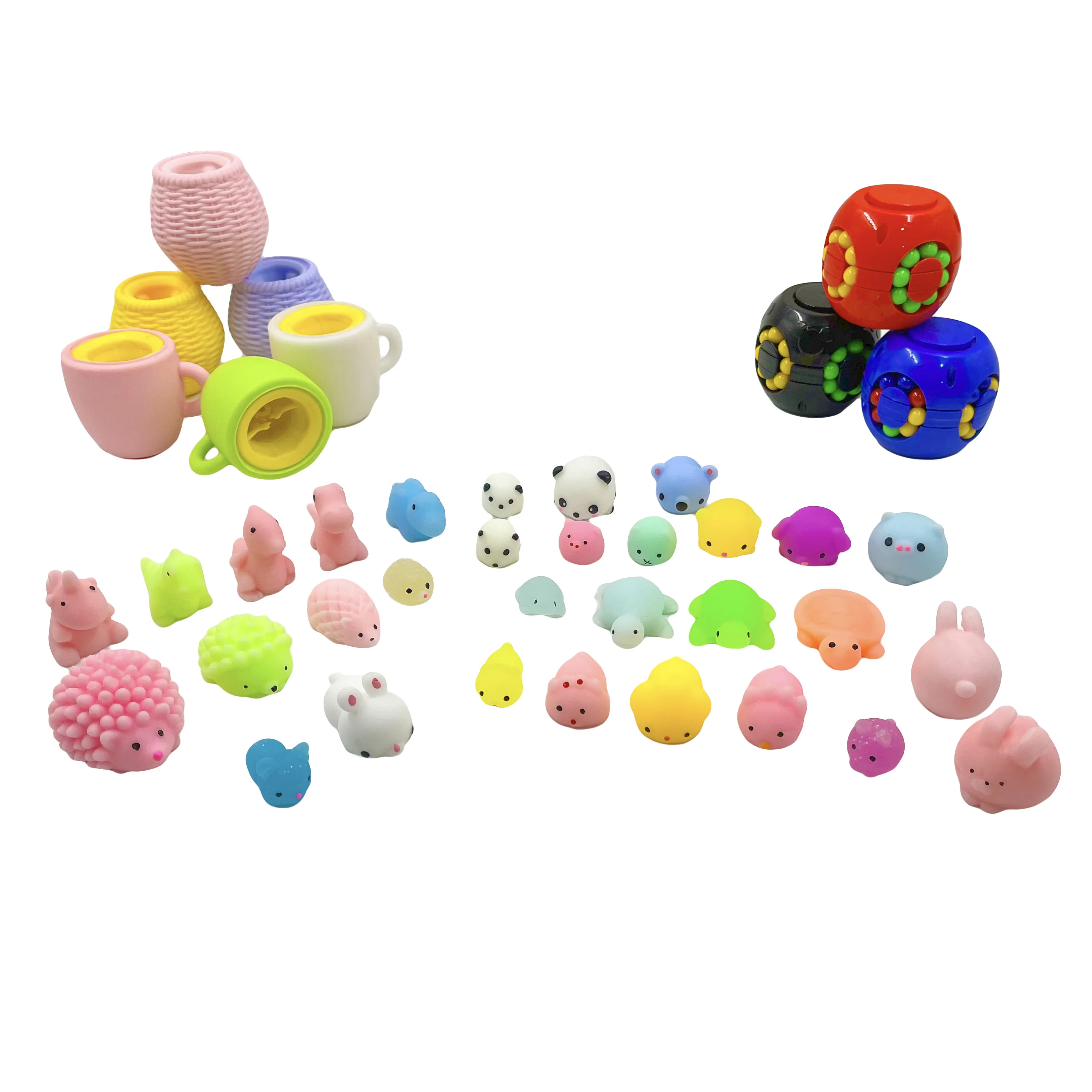 2023 New Hot Sale Kawaii Squishies Animal Mochi Squishy Toys for Kids Party Favors Mini Stress Relief Toys For Kids Mochi