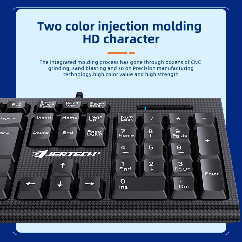 Переносные мембранные колпачки для клавиш KM160 шоколадного цвета с мультимедийной мембраной + Проводная Usb-мышь комбинированная клавиатура и