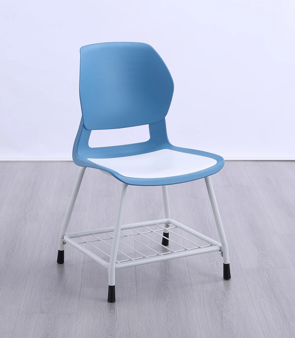 University school student chair with wheel for Multi-functional classroom study chair training chair