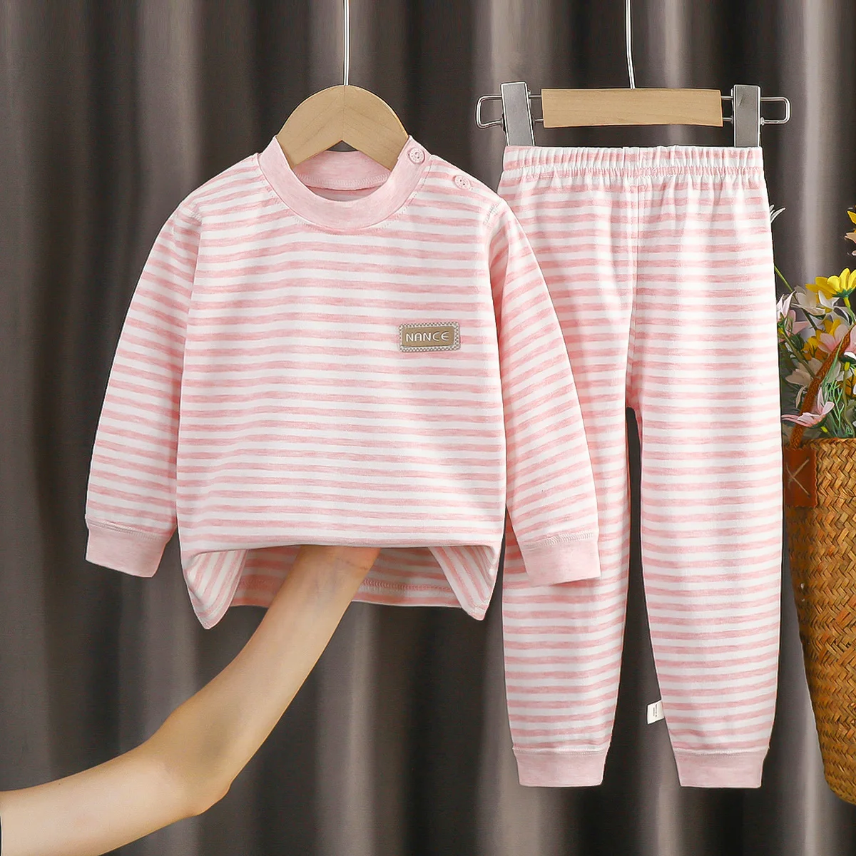 Cute Toddler Boy Clothing Sets Of Boys Outfits Clothing Sets With Cotton Pattern Kids Clothing Girls Sets