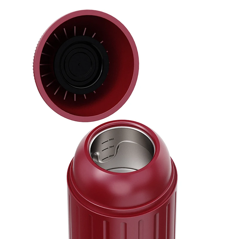 Beeman Multifunctional Portable Coffee Machine Mini Coffee Maker 2 In 1 Outdoor Heating Function Coffee Maker