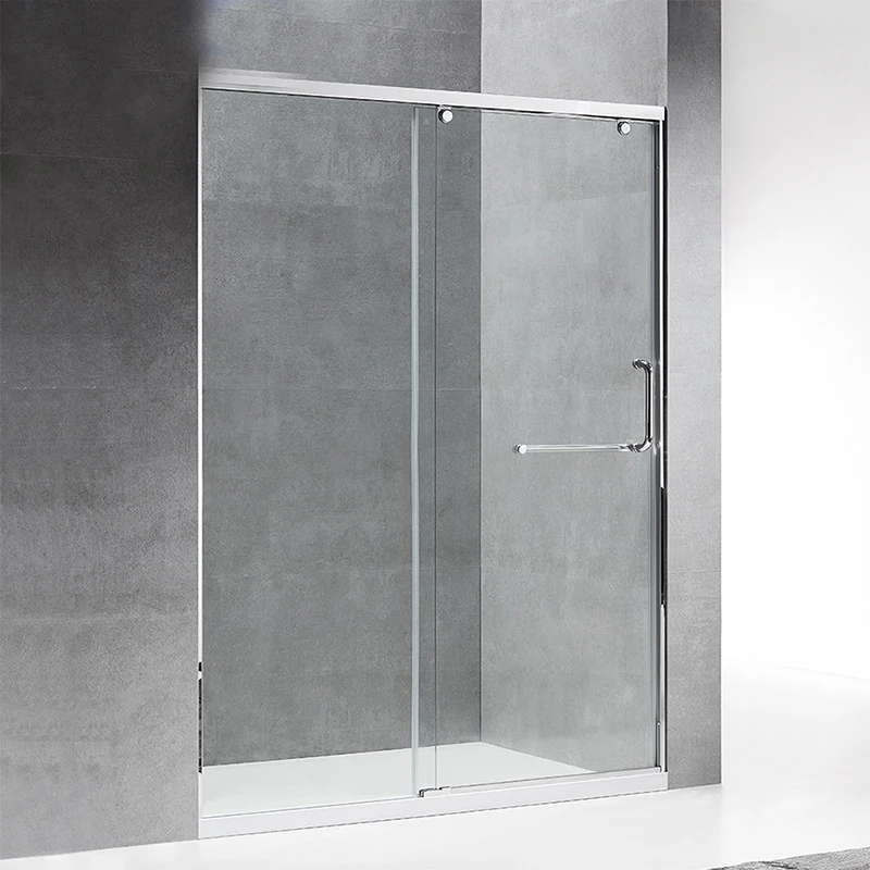 Tempered Glass Partition Shower Room Simple Shower Screen Door