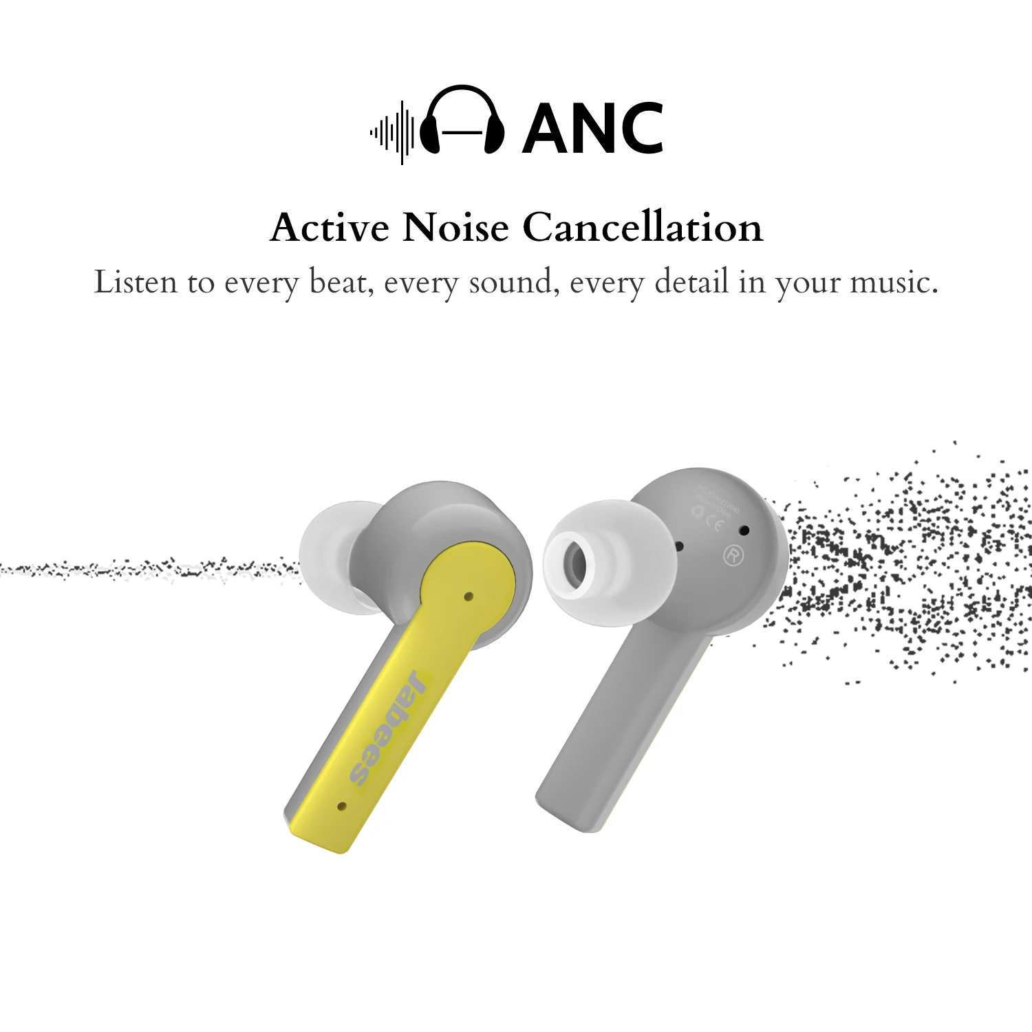 ANC Noise Cancelling Earbuds Wireless Headphones Transparency Mode V5.1 audifonos Bluetooth Earphone Gaming Headset