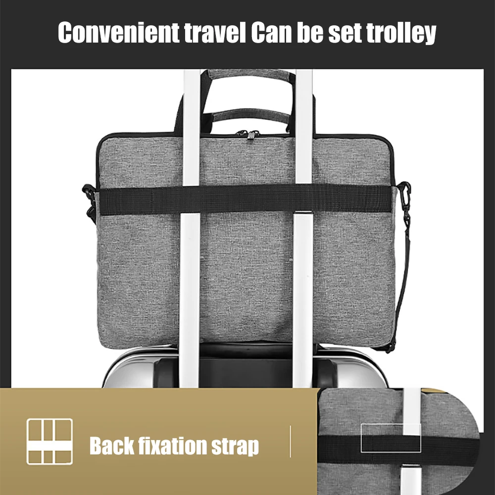 Computer Hardware & Software Laptop bag glove case shoulder notebook pouch briefcase for 11 13 14 15.6 inch macbook air pro hp