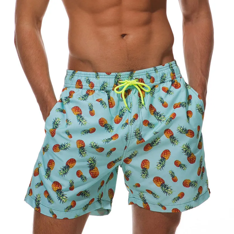 Swim Shorts All Over Print Shorts Swim Trunks Beach Trunks Men Sublimation Printed Quickly Dry Mesh Shorts