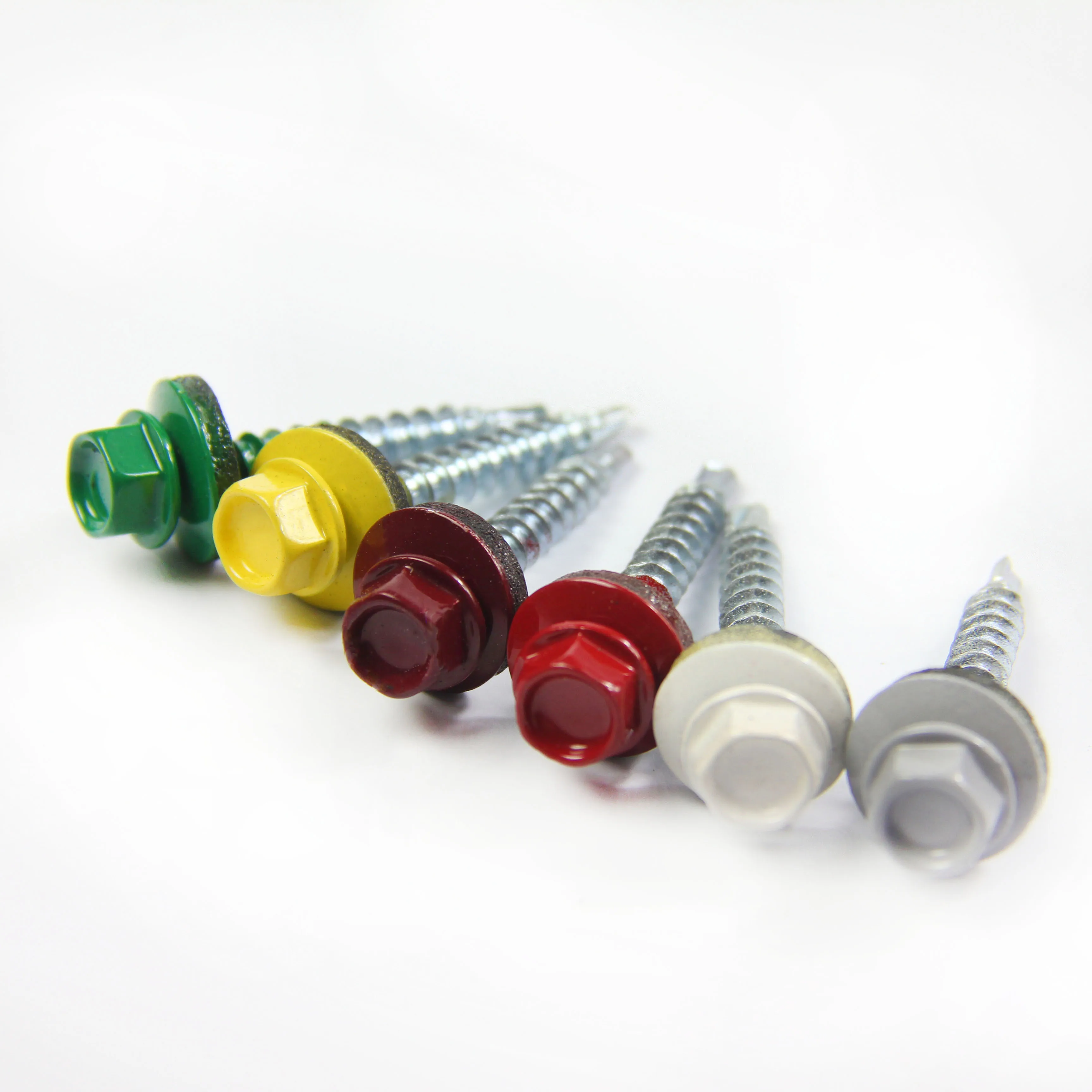factory screw DIN7504K fasteners roofing screw with EPDM washer