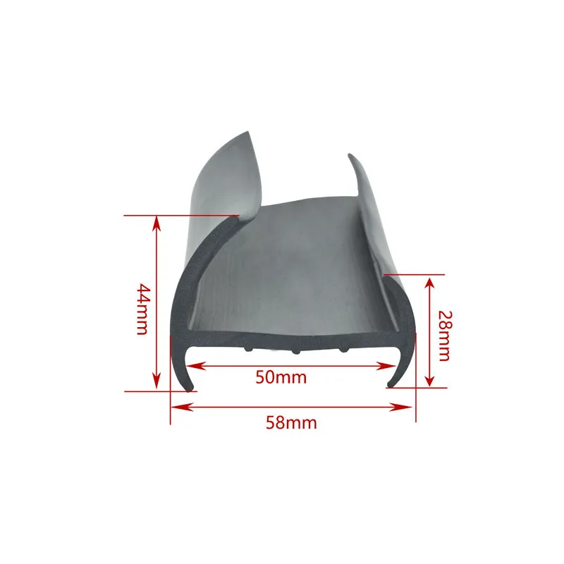 Manufacturing and selling various types of door and window seals truck container rubber strips