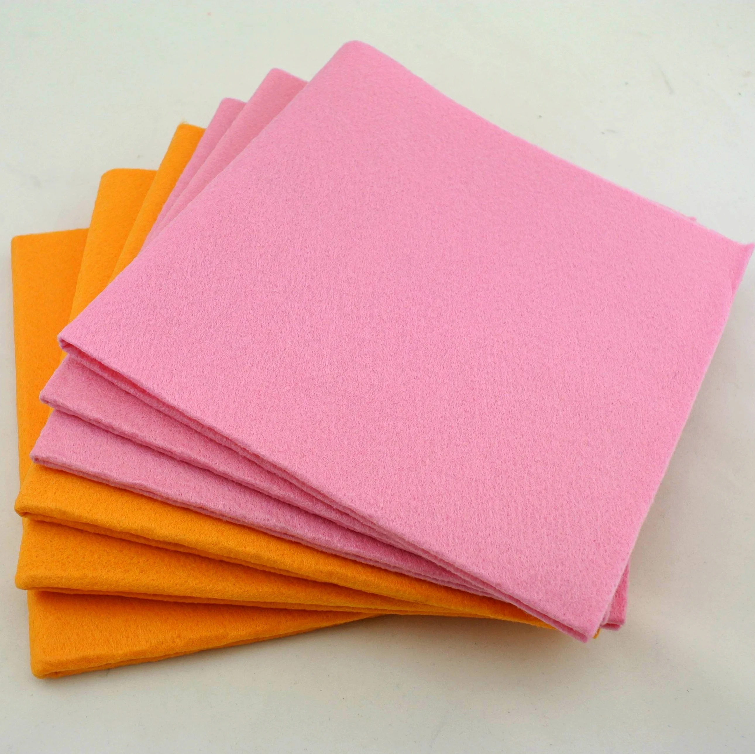 Household multi-purpose super water and oil absorbent needle punched technics germany nonwoven cleaning cloth