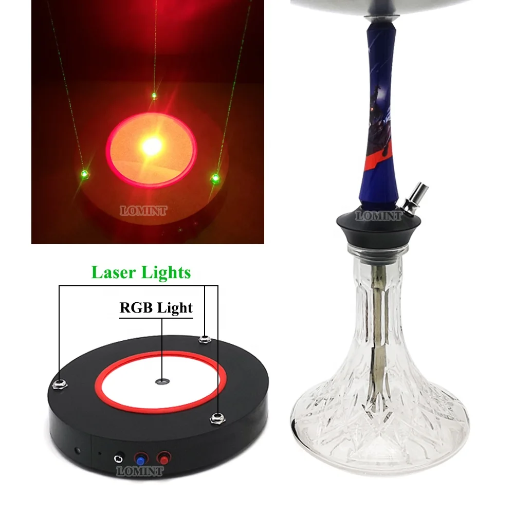 Цветной RGB лазерный светильник LOMINT для кальяна ночного клуба дискотеки бара кафе вечеринки курительная атмосферная лампа L001