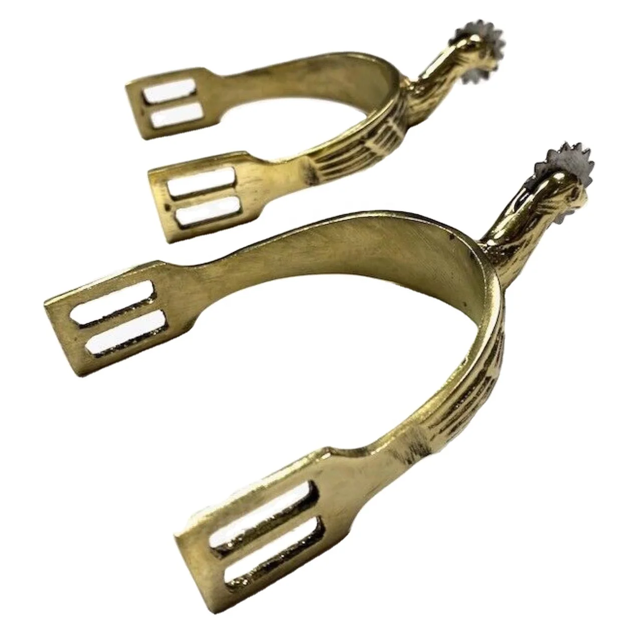 
Civil War Us Union Officer Eagle Head M1859 Cavalry Horse Boots Spurs 