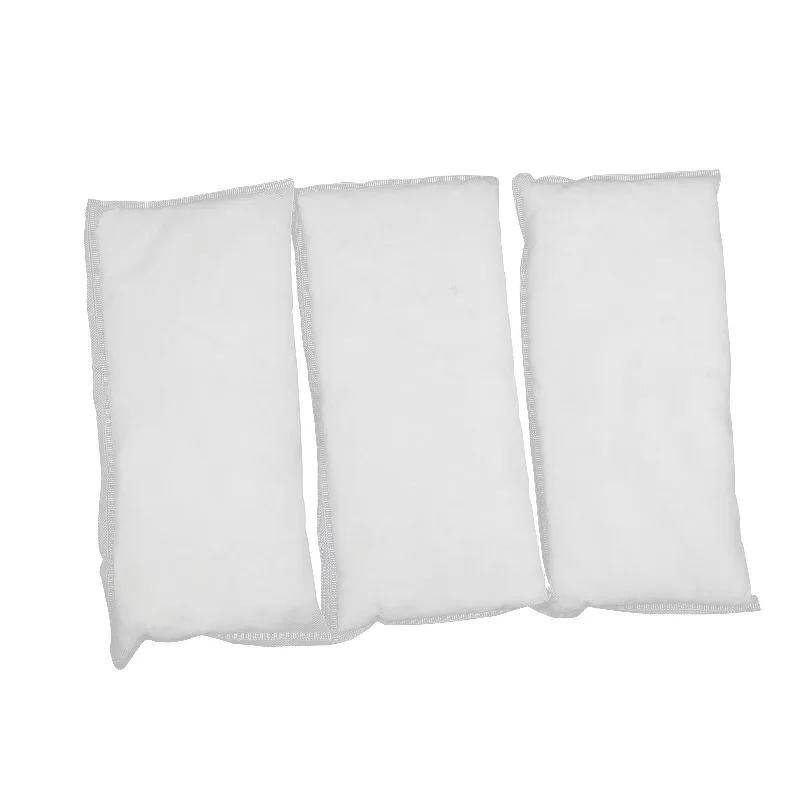 Free Sample White Color Industrial Cleaning Paper Oil Spill Absorbent Pillow