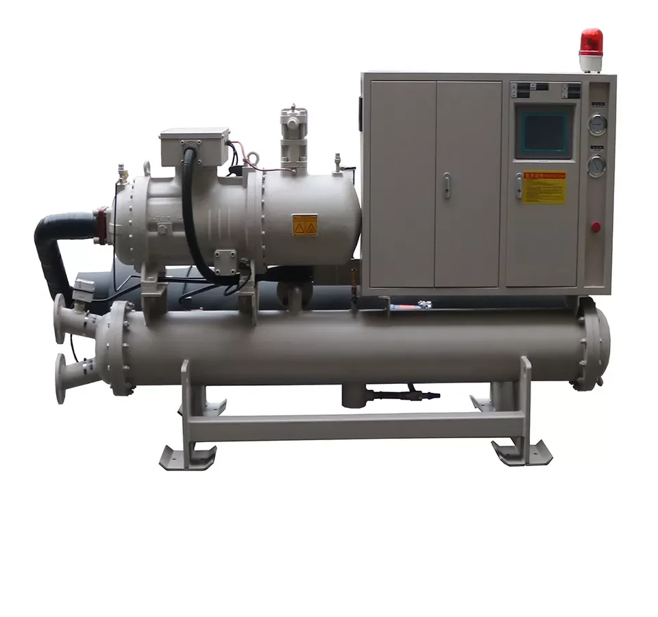 High Productivity 3PH-380V-50HZ Industrial Dry Type Screw Water Cooler Chillers Water Cooling Chiller