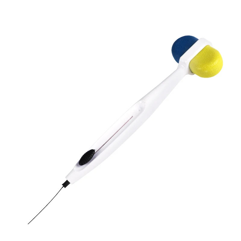 China best selling Promotional Foot Shape Reflex Hammer durable and comfortable Test Diabetic Monofilament  Medical Hammer