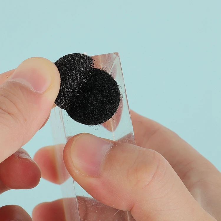 Вырезанная овальная/точечная/квадратная/прямоугольная клейкая Волшебная Лента крепежная лента крючок и петля