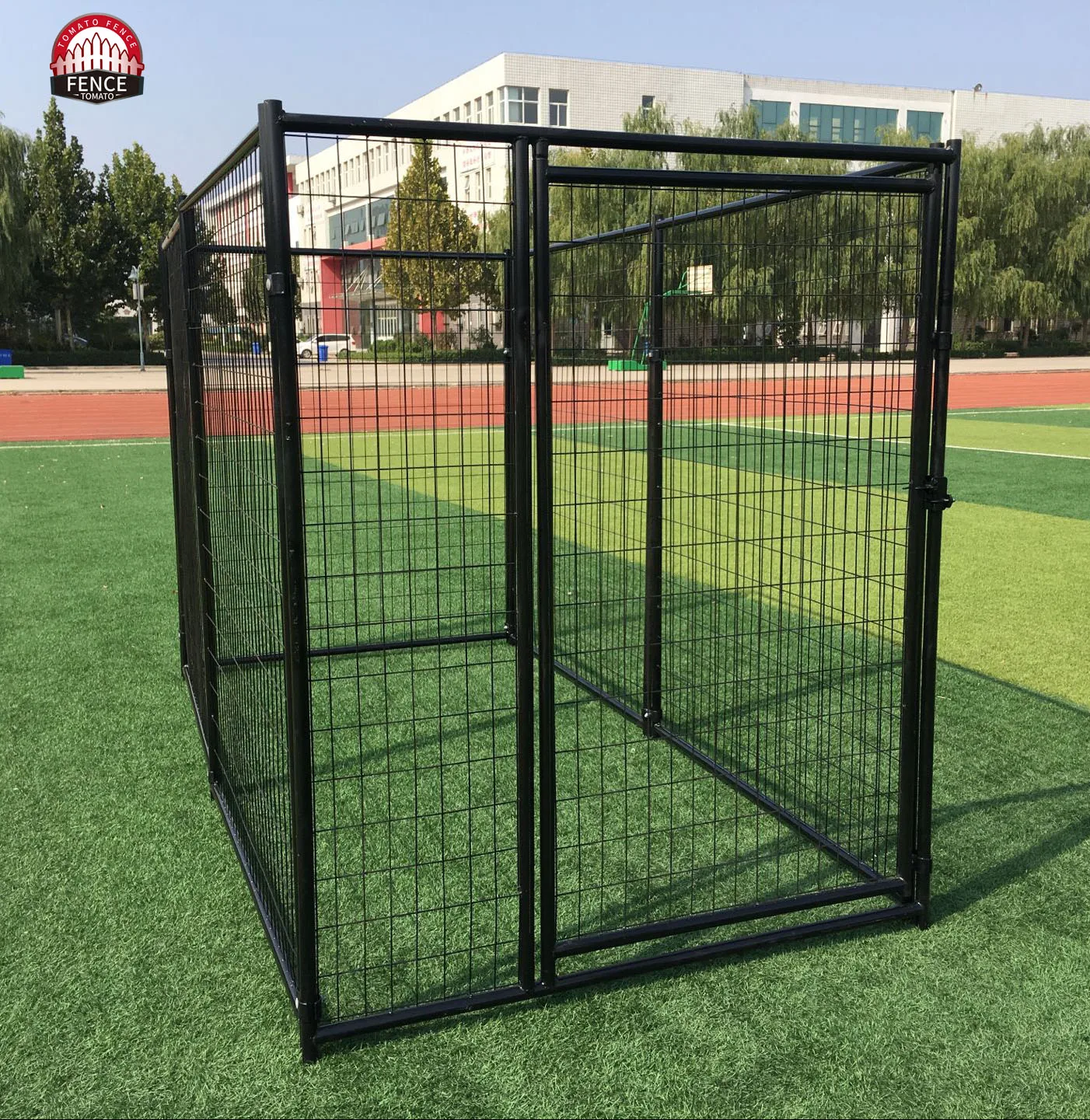 Welded Wire Lodge Expandable Dog Kennel