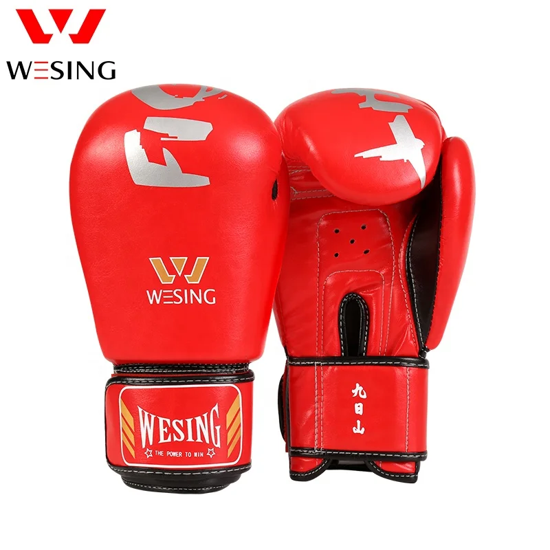 Wesing Оптовые Пользовательские логотипы Guantes De Boxeo боксерская сумка для женщин Тайланд тренировочные розовые боксерские перчатки