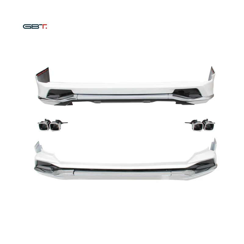GBT 2016 LX570 Car Parts And Accessories Facelift Body Kit For 2016 Lexus LX570 Upgrade M Model Bumper Lip