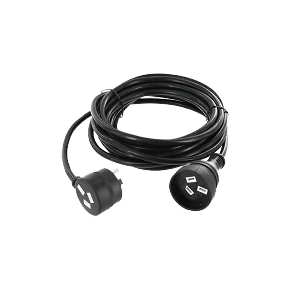 Supply SAA certified Australian power cord extension cord plug socket back piggyback plug power lead