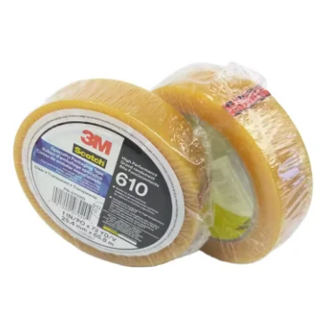 3M 610 Light Duty Packaging Tape 610 Heat Resistant For Testing