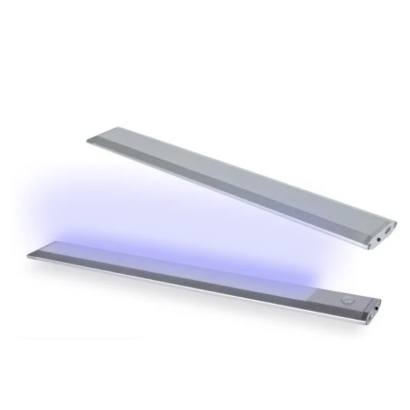 UV light led disinfection lamp USB rechargeable sterilization light Closet shoes case motion LED light.