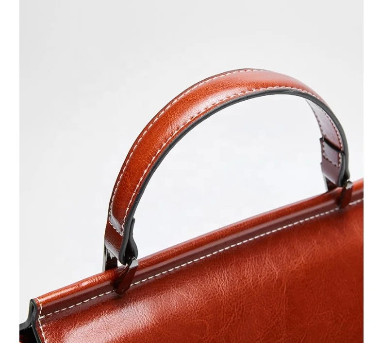 High Quality Women Leather Handbags  Fashionable Cowhide Shoulder Bag Real Leather women Hand bags