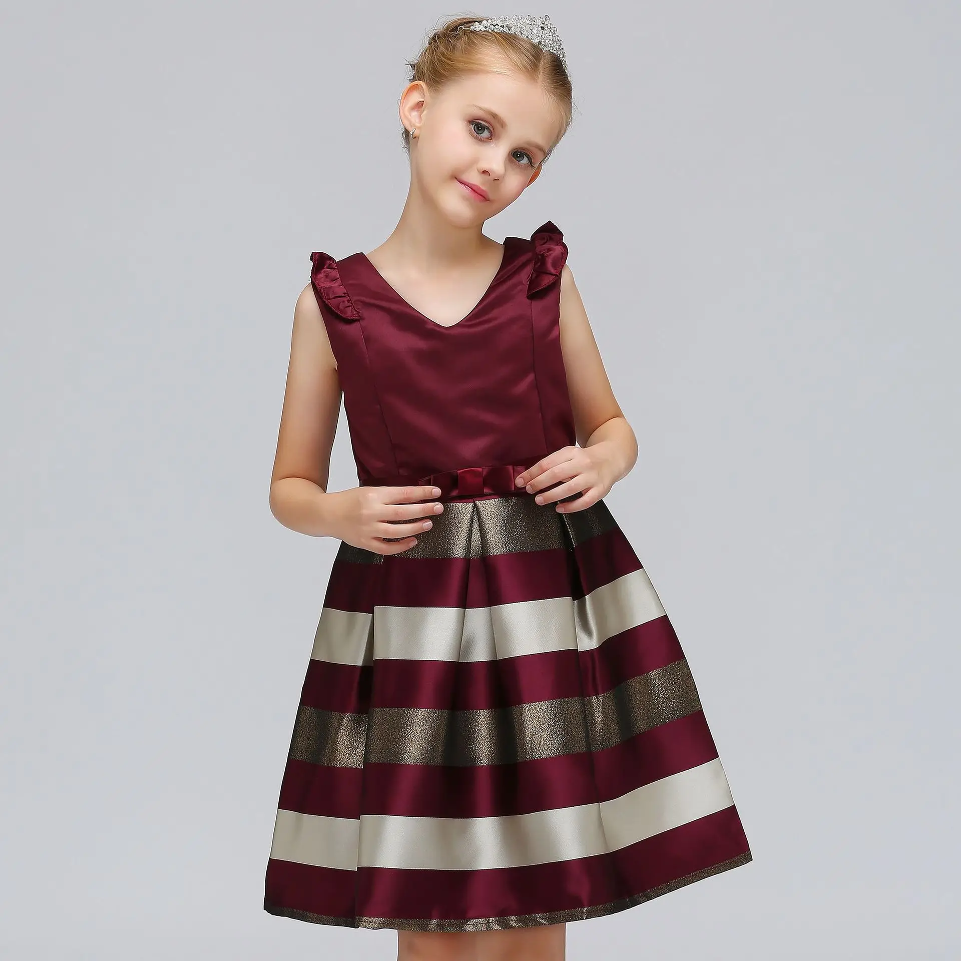 
Wholesale children clothes Hot-selling lovely princess girl kid party dress 