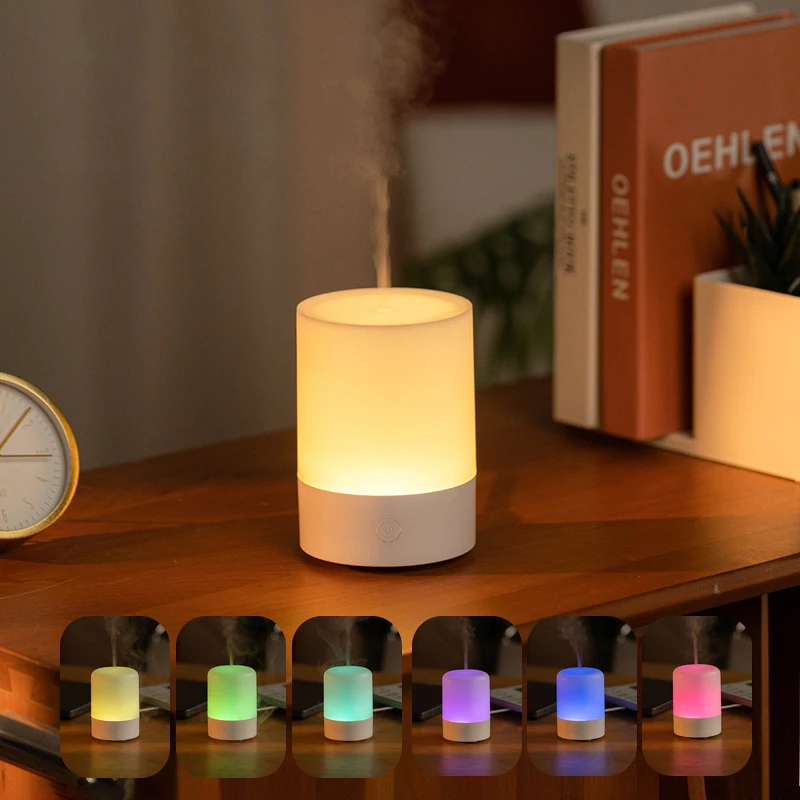 New Humidifier Household Usb Atmosphere Lamp Desktop Mini Aromatherapy Gift Aroma Diffuser
