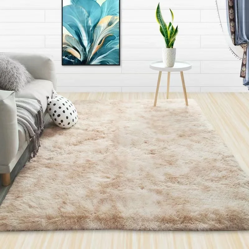 Wholesale Faux Fur Fluffy Carpets for Livingroom Alfombras Tapete Para Piso Floor Carpet Rugs