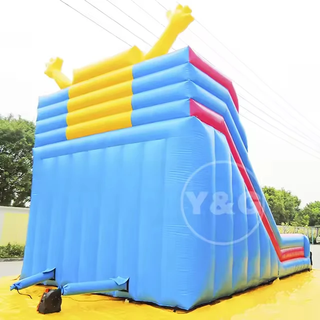 Y&G Cheap commercial giant inflatable water slide with pool Inflatable Water Slides for Sale bounce house with water slide